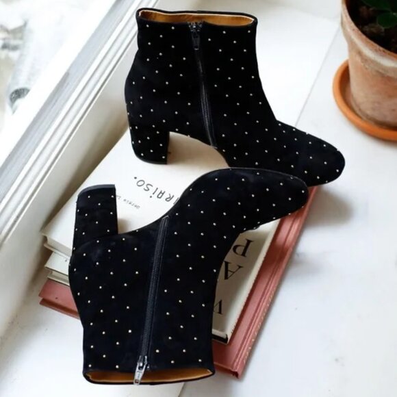 Sezane Shoes - SÉZANE Léa Boots in Black